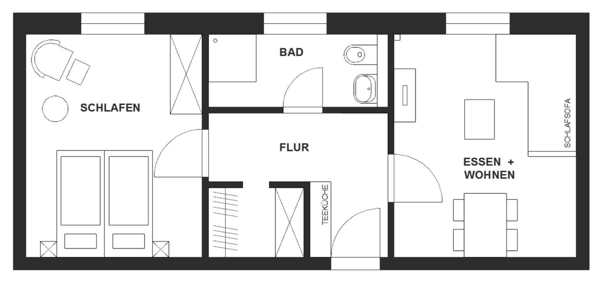 Quaduxenbarg Apartman Rüggow Kültér fotó